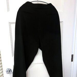 ECU - Size 1X - Kasper Black Suit Pants - Pebble - Pull-On Style